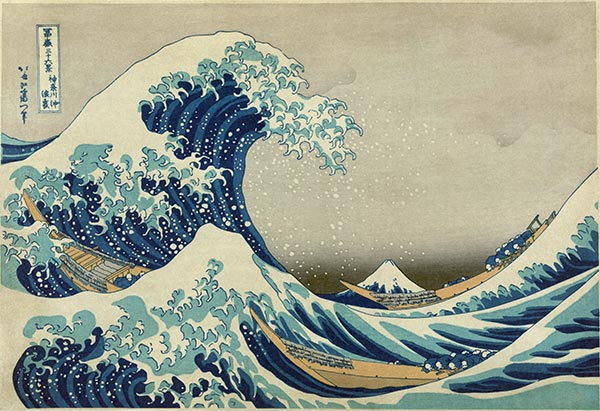 Great Wave off Kanagawa, Hokusai