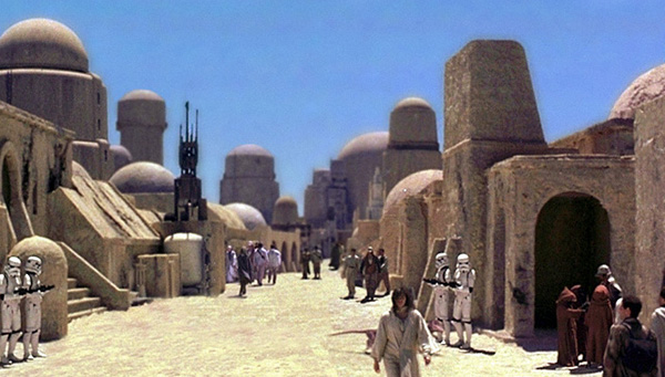 Mos Eisley, the wretched hive of scum and villany